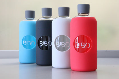 BIBO Glass Water Bottle