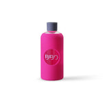 BIBO glass water bottle - hot pink color